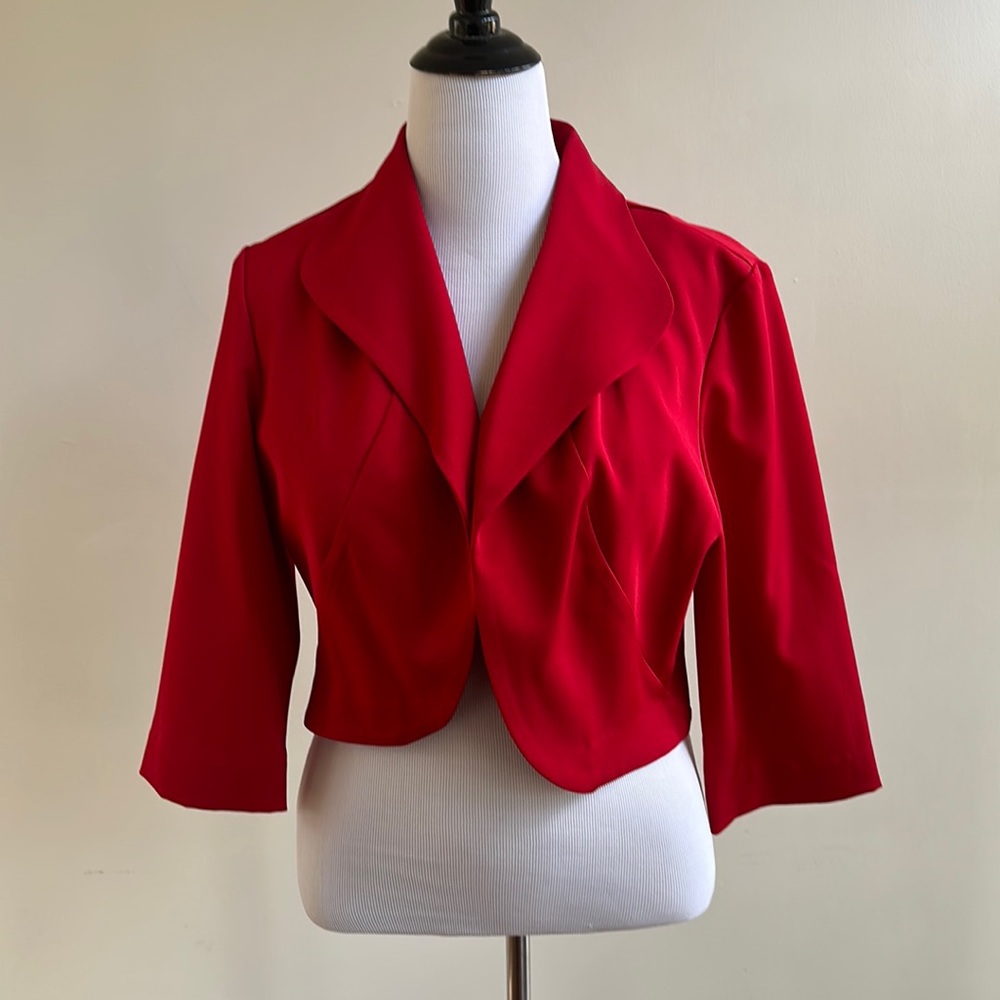 🌹❤️ Red Bolero Jacket